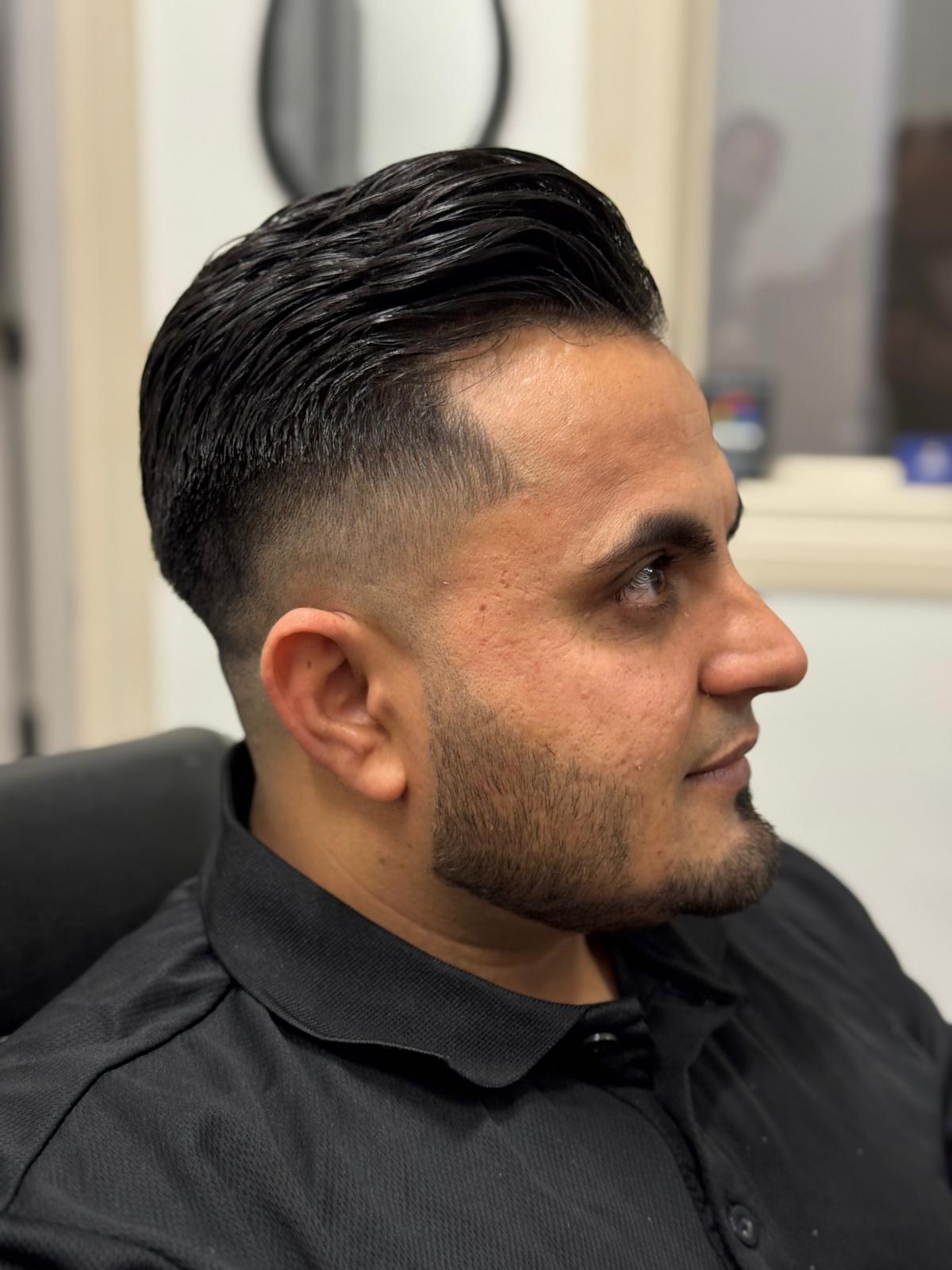 Classic cut and groomed beard